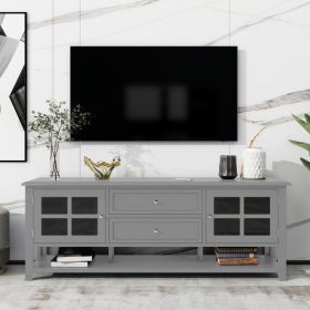 TV Stand For Up To 60'' Inch, Grey