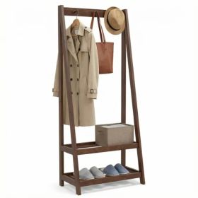 Freestanding Coat Rack, Wood