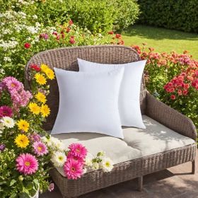 White Square Pillows 2-pack, 18X18 Inches