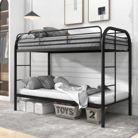 Twin Over Twin, Bunk Bed, Black