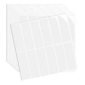 10pcs Self-Adhesive Splash Wall Tiles, 10x10 Inch, White