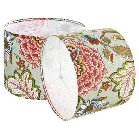 Drum Lamp Shade 2 Set, 13 in Top x 13 in Bottom x 10 in High, Medium Drum Linen Lampshade, Replacement Lamp Shade for Table Lamps Floor Lamps Pendant