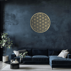 CIFbuy Integrated Lotus Aluminum Wall Art Floral Home Decor
