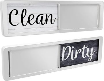 Dishwasher Magnet Clean Dirty Sign