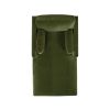 Knox 65" Modern Farmhouse Chaise Lounge Chair, Olive Green Performance Velvet