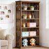 Modern bookshelf, display rack, Wood
