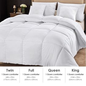 Polyester Brushed, Single Quilt With Microfiber Filling, Down Alternative