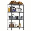1000 lbs Storage Shelving, Steel Heavy Duty, Silver