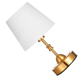 Cordless Table Lamp, 5200mAh Built-in Rechargeable Battery Small Desk Lamp, 3-Level Brightness, Fabric Shade, 2700-3000K Color Temperature, Table Lig (Default: Default)