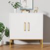 Storage Cabinet Set, Freestanding Floor Cabinet, Modern Sideboard, Wood Buffet Cabinet