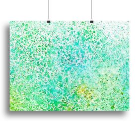 Watercolor painting on paper Canvas Print or Poster (type: Standard Framed Canvas Print, size: 16" x 12" / 42cm x 30cm (approx))