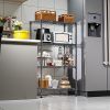 1000 lbs Storage Shelving, Steel Heavy Duty, Silver