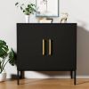 Storage Cabinet Set, Freestanding Floor Cabinet, Modern Sideboard, Wood Buffet Cabinet