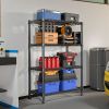 1000 lbs Storage Shelving, Steel Heavy Duty, Silver